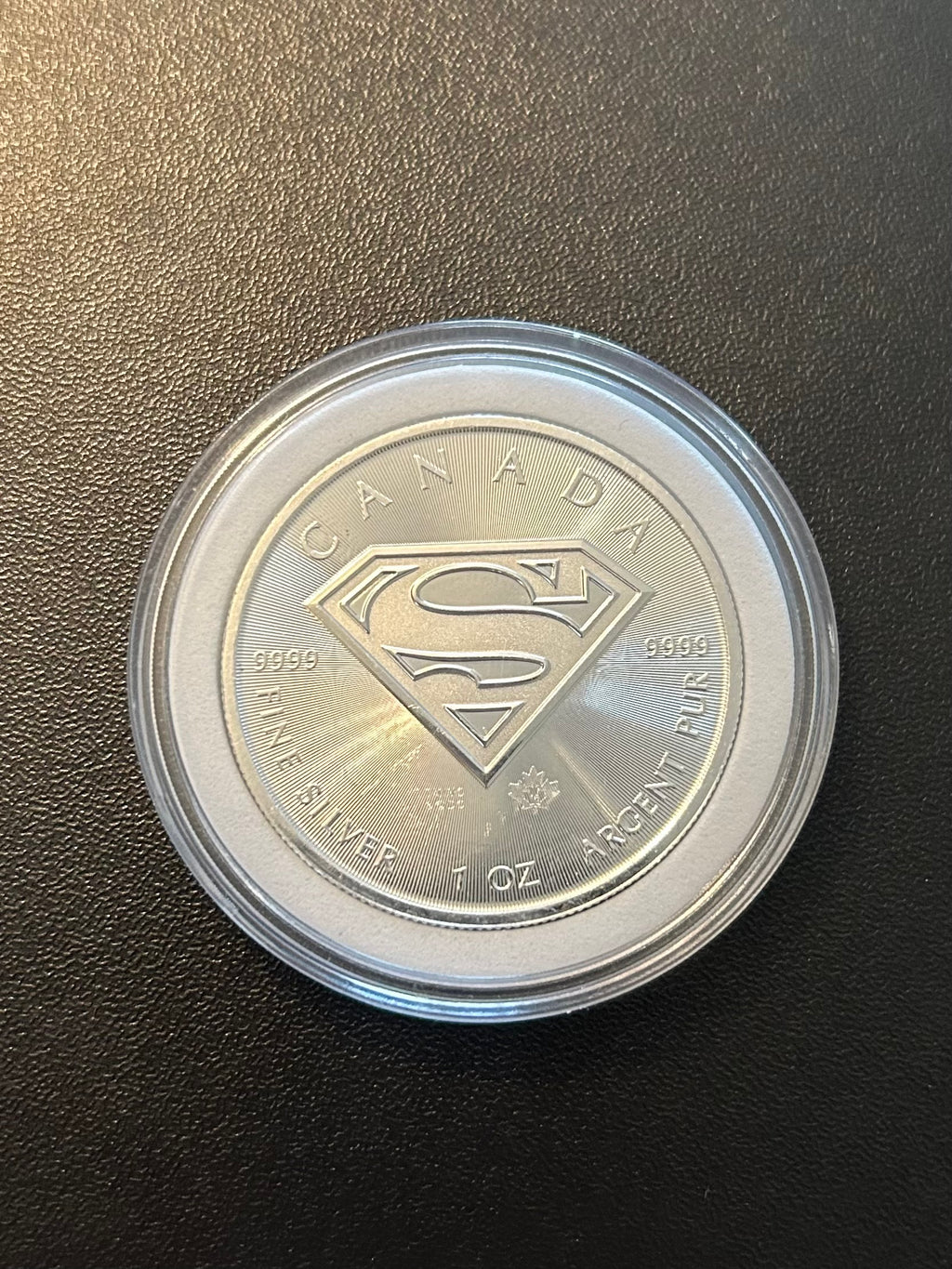 2016 Canada 1 oz Silver Superman™ Shield Coin – .9999 Fine Silver (Royal Canadian Mint)