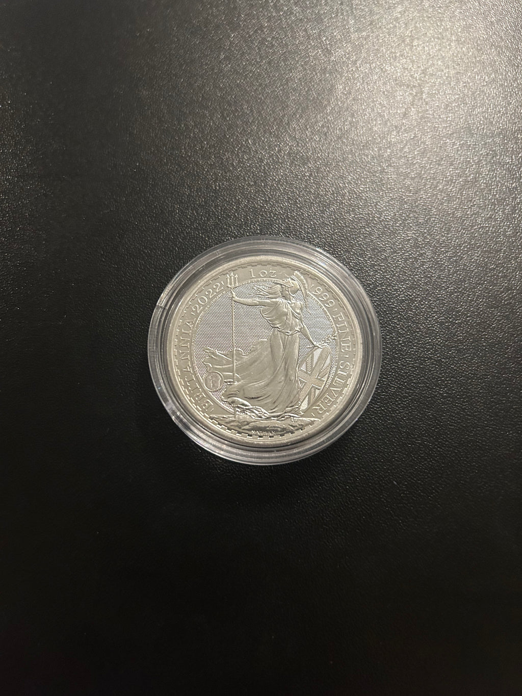 2022 Great Britain 1 oz Silver Britannia Coin – Queen Elizabeth II – .999 Fine Silver (Rare)