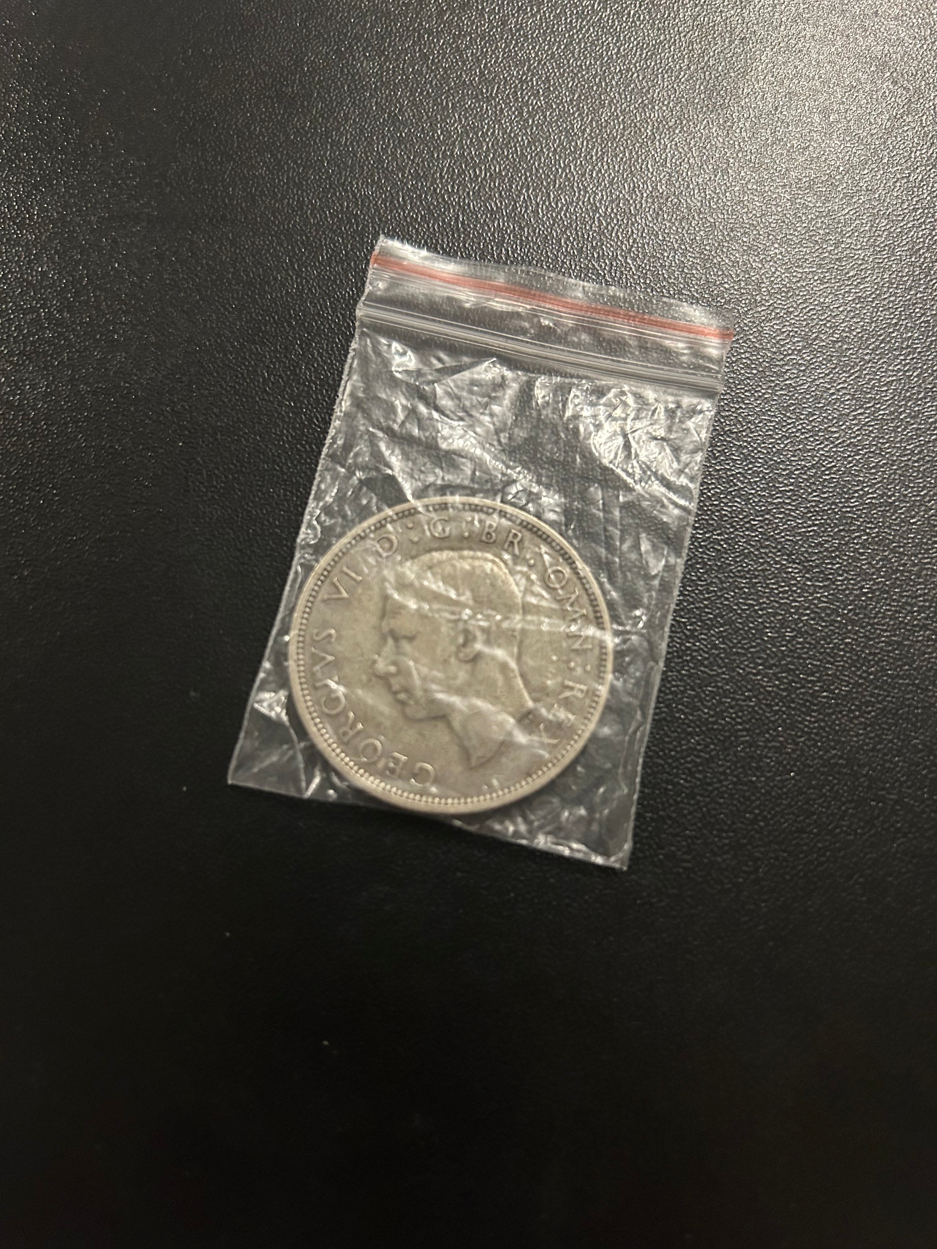 1939 Half Crown .500 Silver - King George VI