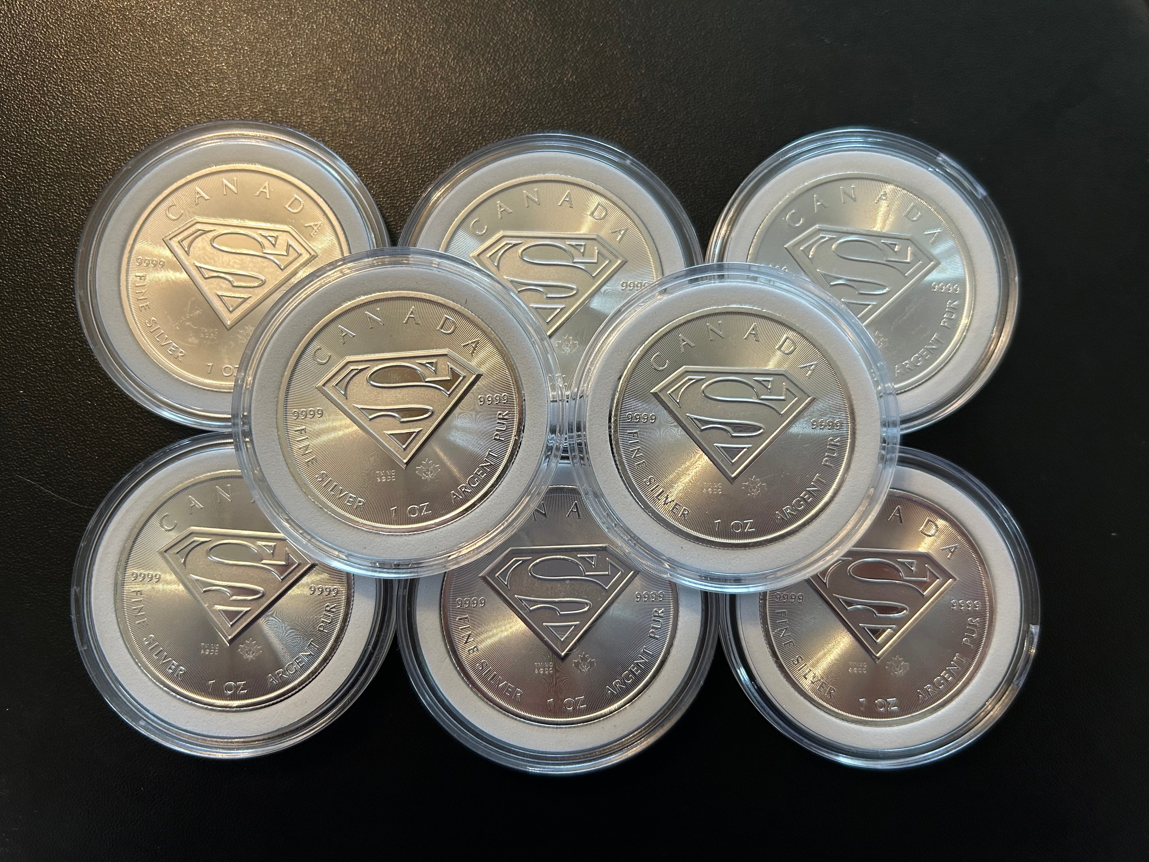 2016 Canada 1 oz Silver Superman™ Shield Coin – .9999 Fine Silver (Royal Canadian Mint)