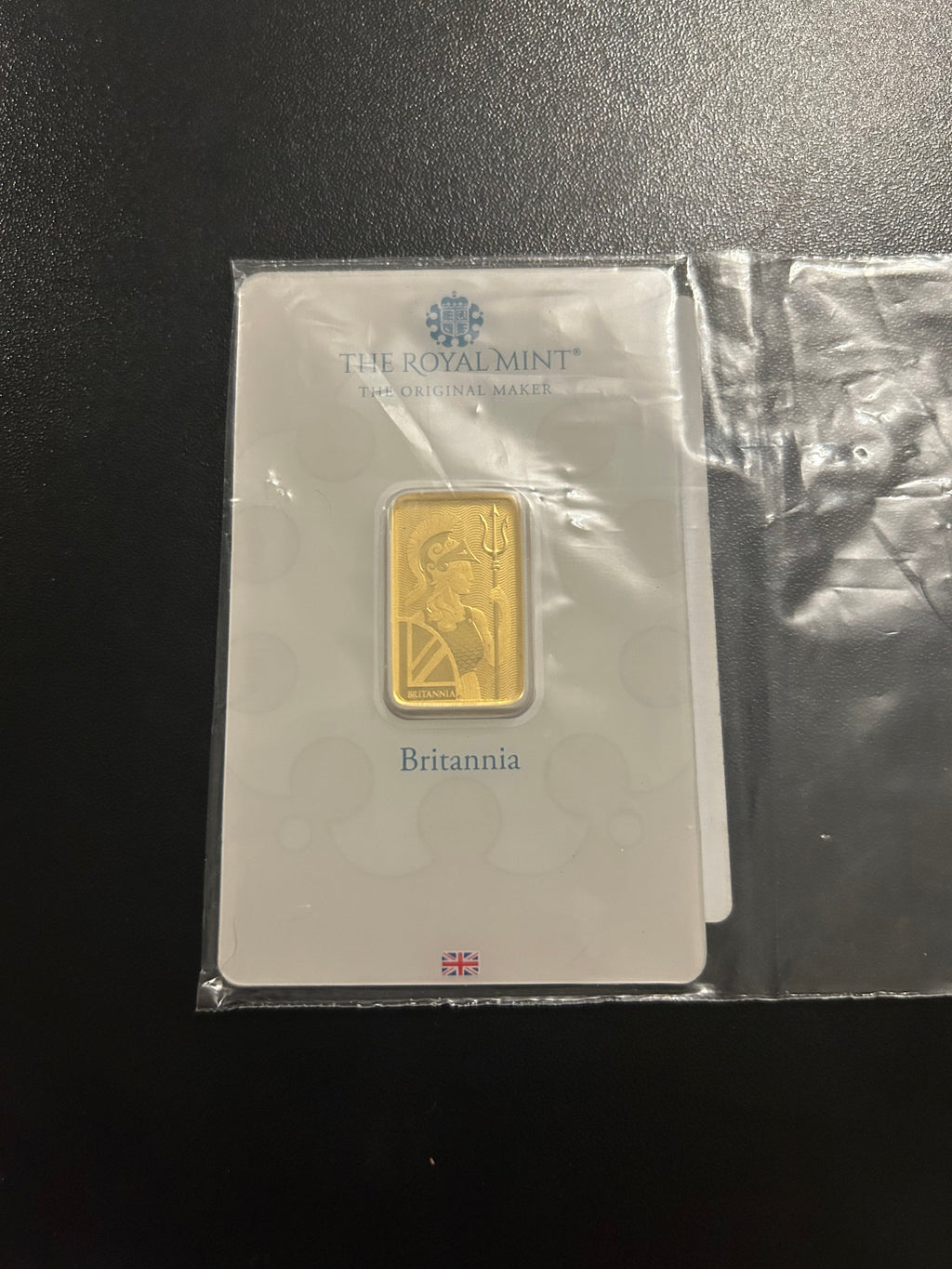2024 The Royal Mint Britannia 10g Gold Bar (Sealed in Assay Card)