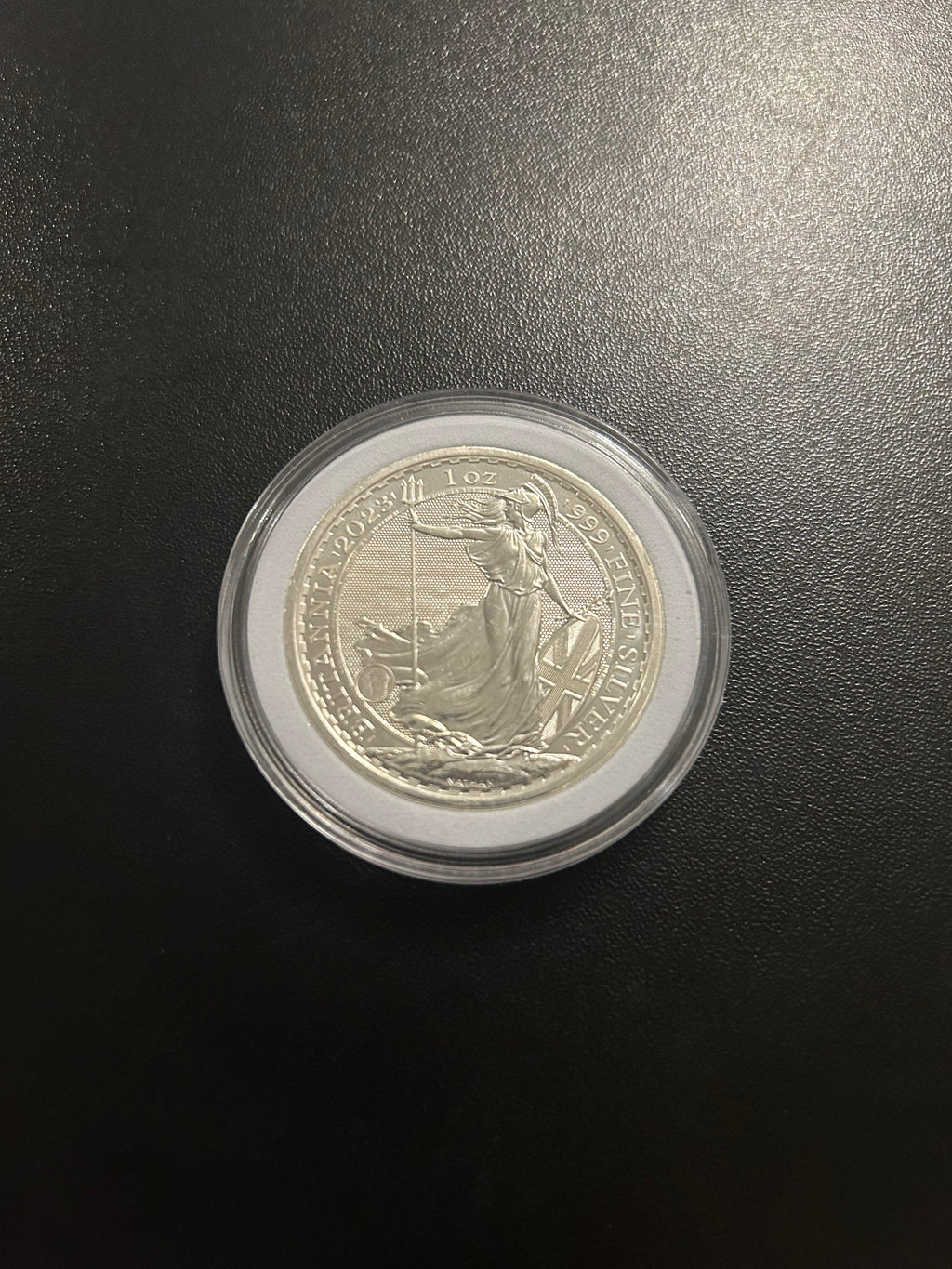 2023 Great Britain 1 oz Silver Britannia Coin – Queen Elizabeth II – .999 Fine Silver (Rare)